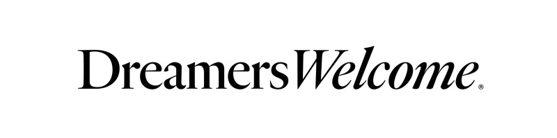 The logo of Dreamers Welcome.