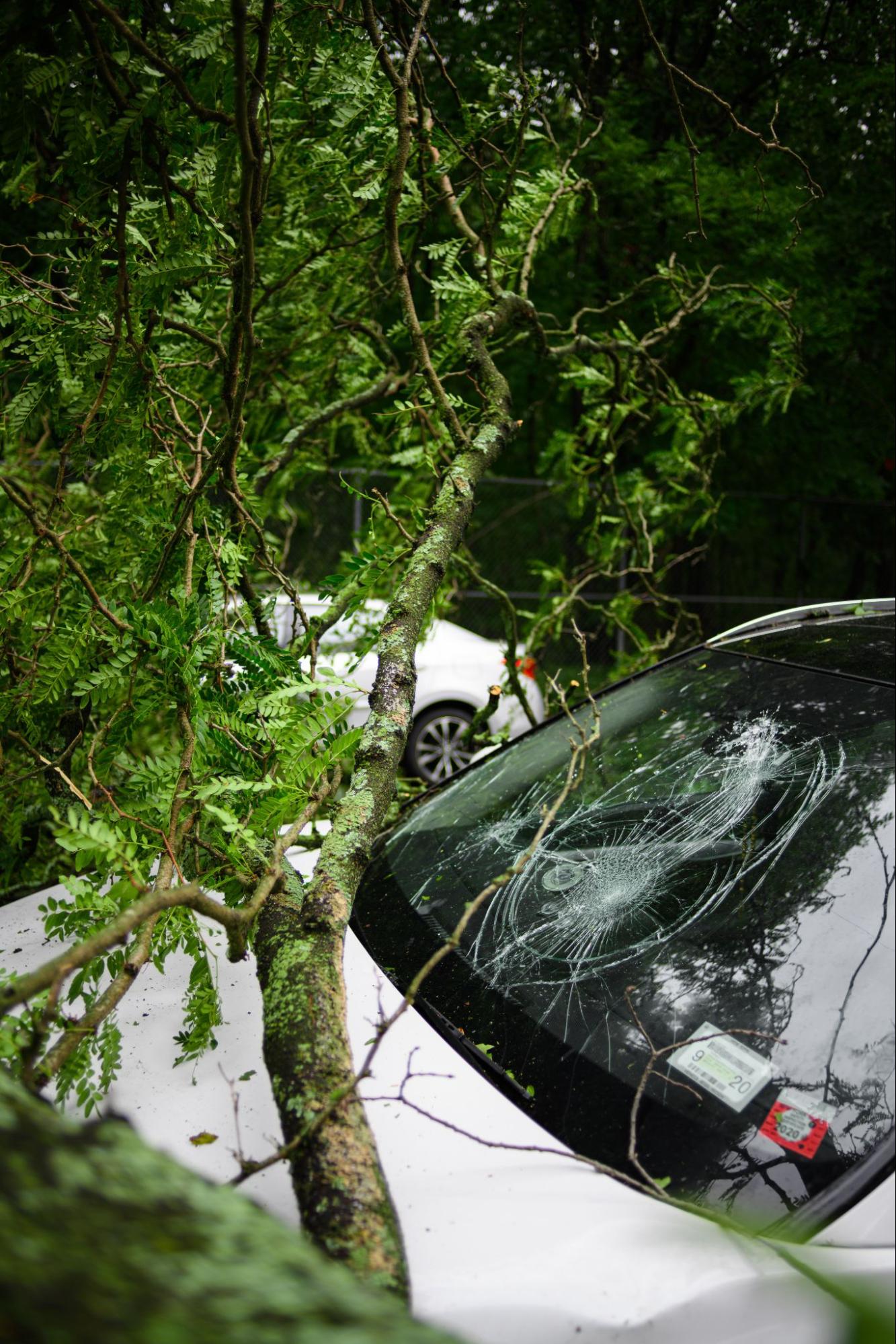 Car accident thats covered by Insurance.