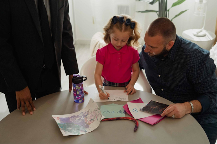 A father who has a child rider in addition to his Life Insurance.