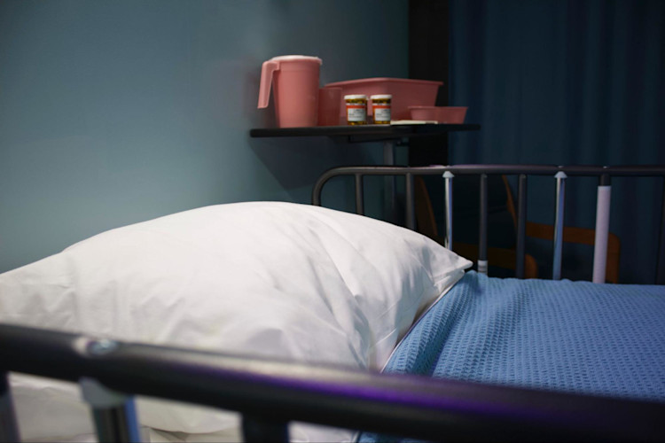 An inpatient bed for Medicare patients.