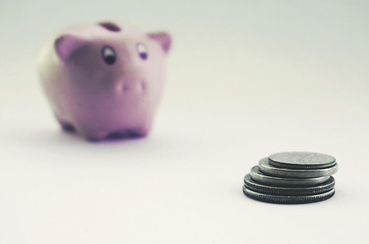 A piggy bank for saving money.
