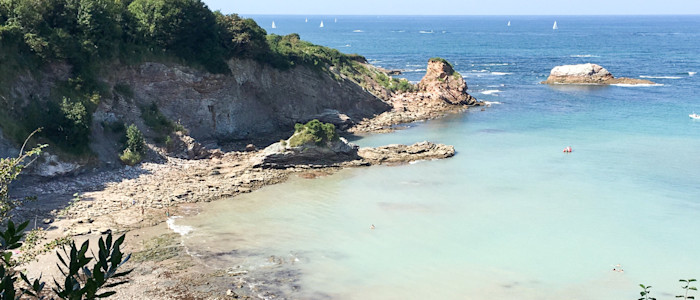 Le domaine d'Abbadia, au Pays basque, est une réserve biologique et géologique.