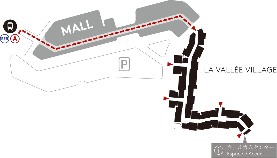 駅からの地図