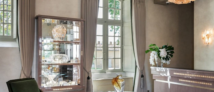 Réception - Hôtel & Restaurant Lalique - Château Lafaurie-Peyraguey