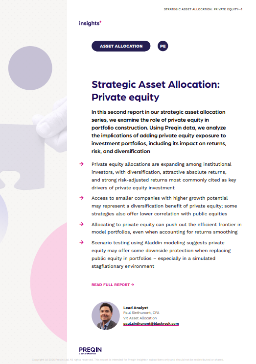Strategic Asset Allocation: Private Equity
