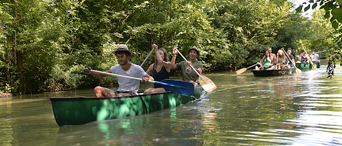 promenade canoe, marais poitevin