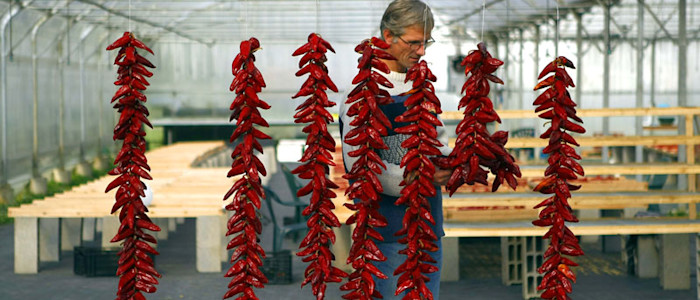séchage piments espelette