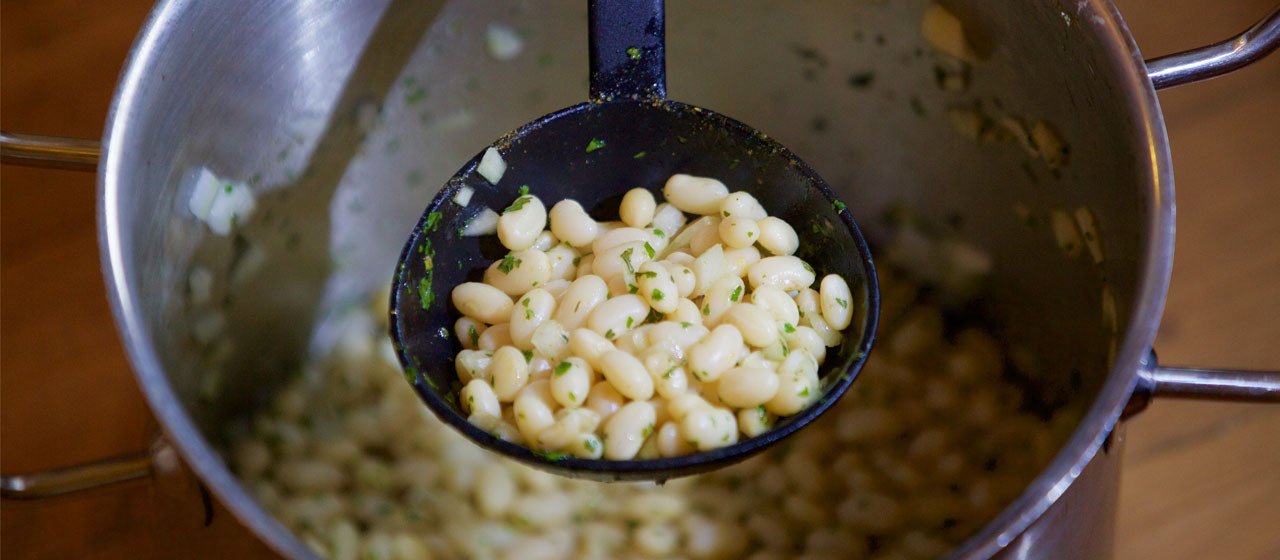 Haricots blancs Mogettes Haricots blancs Mogettes