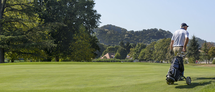 Golfeurs au Pau Golf Club