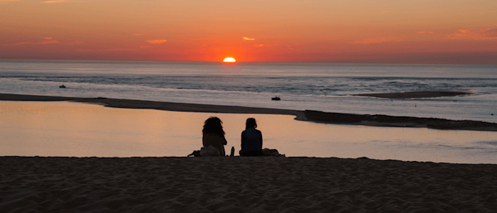 Sunset on Dune du Pilat