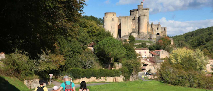 Château de Bonaguil dans le Lot et Garonne (47)