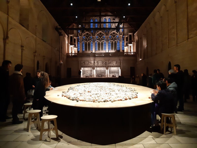Palais ducal Poitiers Salle des pas perdus - Traversées 2019-2020