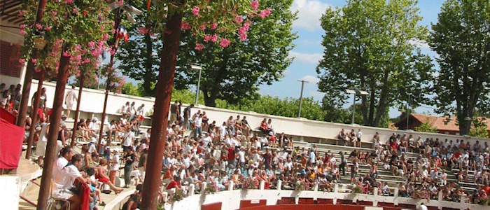 Fetes de Soustons Platz landaise Arenes