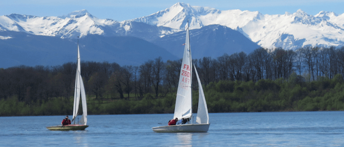 Voile dans les Pyrénées