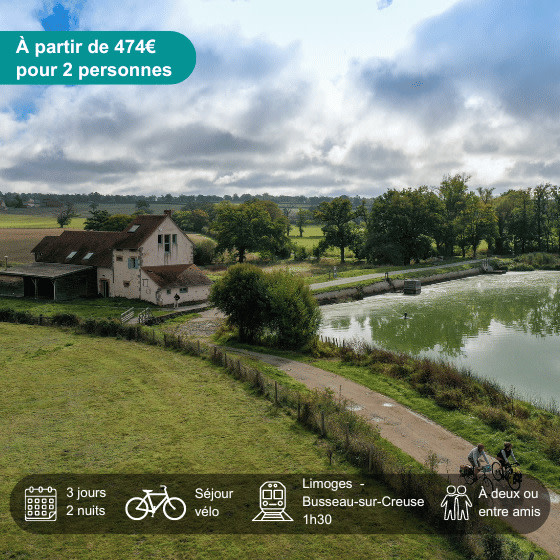 Slow Tourisme au départ de Limoges, nos idées de sorties