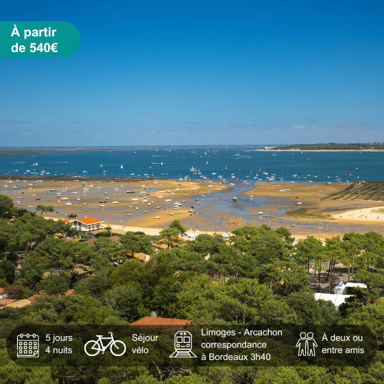 Slow Tourisme au départ de Limoges, nos idées de sorties