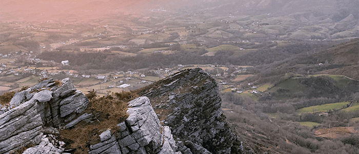 Sare - les montagnes