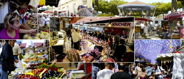 Les plus beaux marchés de Nouvelle-Aquitaine