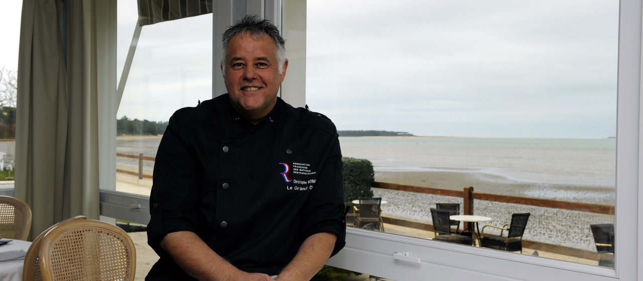 : Christophe Moinardeau, Restaurant Le Brise-Lames, La Tremblade : Christophe Moinardeau, Restaurant Le Brise-Lames, La Tremblade