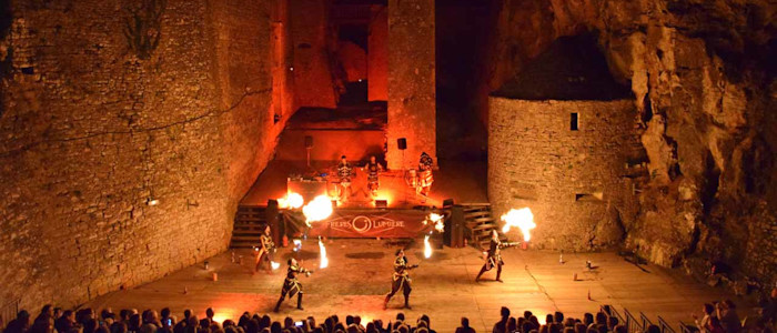 Spectacle Son et Lumières - Château de Bonaguil