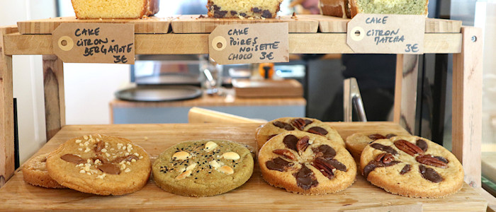 Les pâtisseries de chez Michel Mabelle.