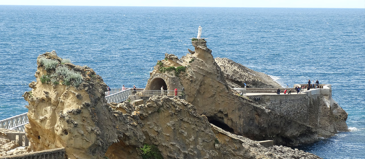 Le Rocher de la Vierge - Biarritz - Petit Air de Dragonstone Le Rocher de la Vierge - Biarritz - Petit Air de Dragonstone