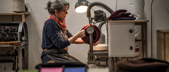Atelier bérets Orthez - rasage