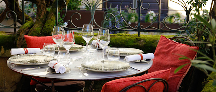 Logis de la Cadène Terrasse - 2019