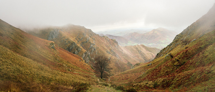 Sur le GR 10, entre ciel et terre.