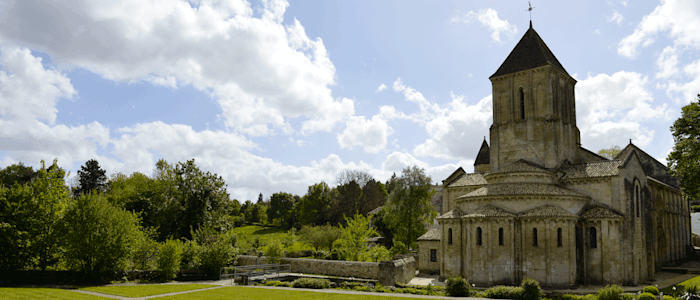 Eglise Saint-Hilaire à Melle (Deux-Sèvres)