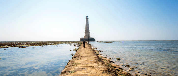 Pied du phare de Cordouan