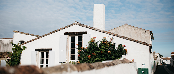 maison blanche, ile de re, france