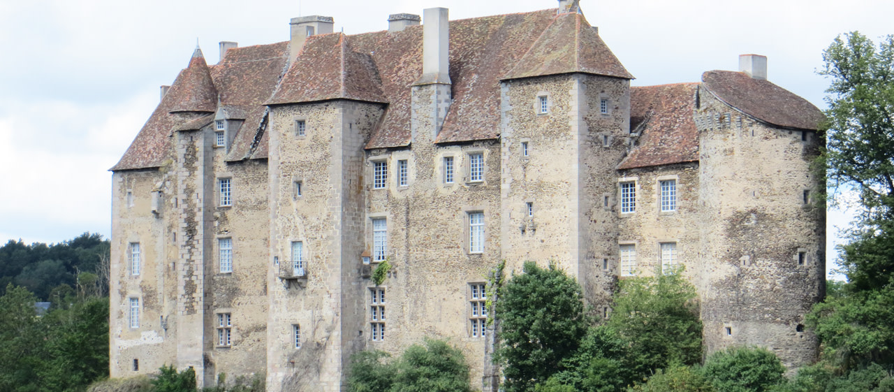 George Sand - Château de Boussac en Creuse George Sand - Château de Boussac en Creuse