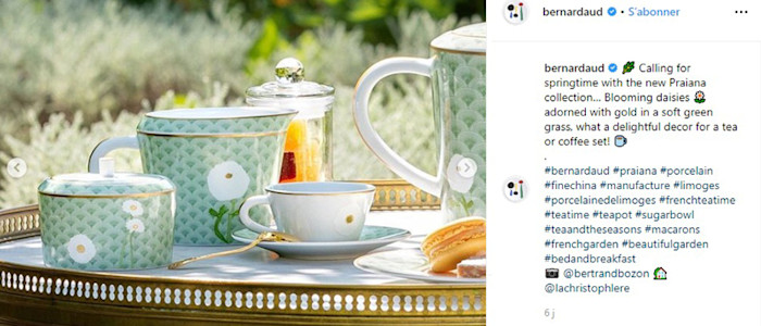 Porcelaine de Limoges Bernardaud