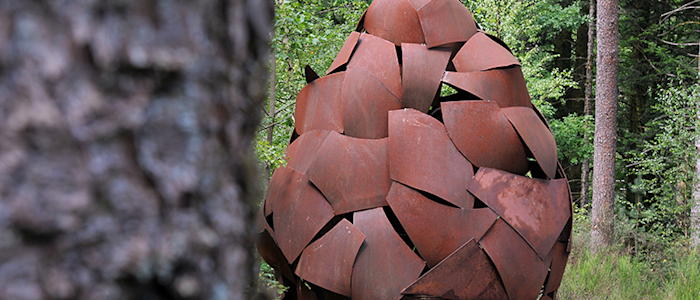 Bois de sculptures - Centre international d'art et du paysage - ile de Vassivière