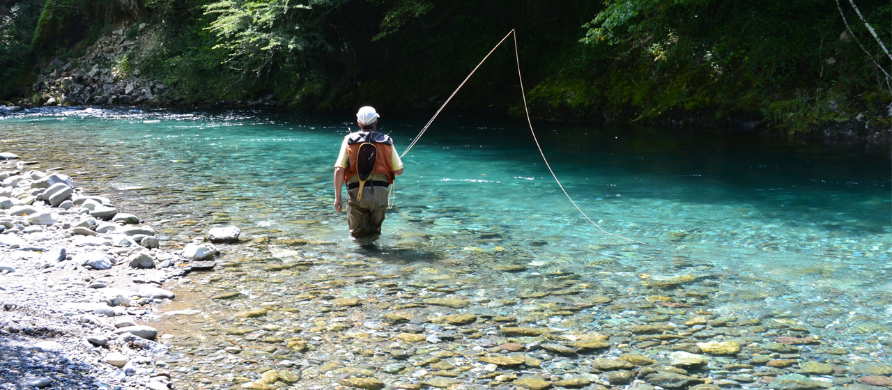 Pêche à la mouche Gave d'Aspe Pêche à la mouche Gave d'Aspe