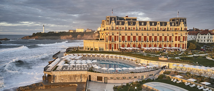 Extérieur @Hôtel du Palais-800