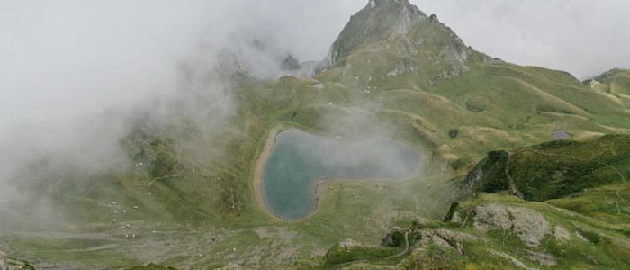 Vallée d'Ossau lac de Montagnon