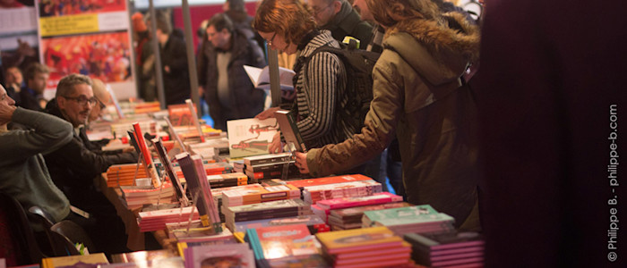 Scéances de dédicaces au festival de la BD d'Angoulême