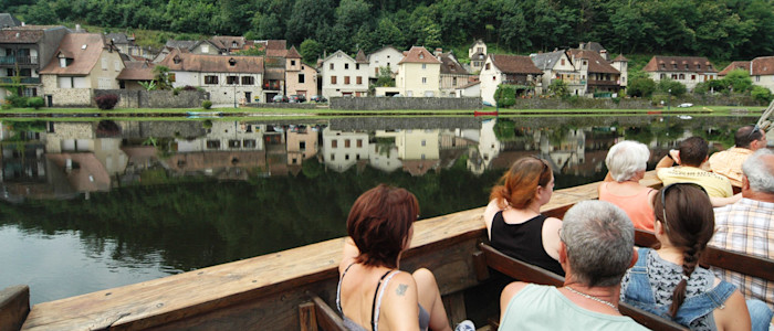 Gabare a Beaulieu sur Dordogne