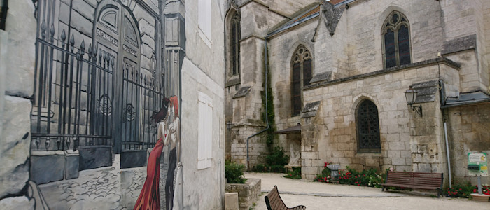 Angoulême mur peint