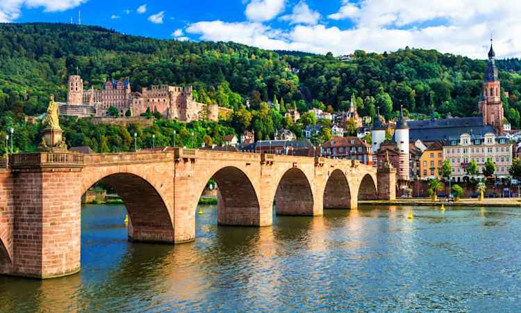 Champagne region - Luxembourg - Heidelberg