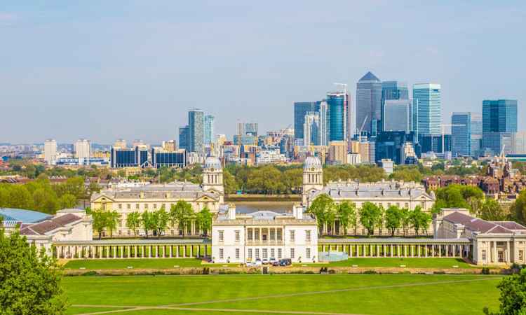 Arrive in London