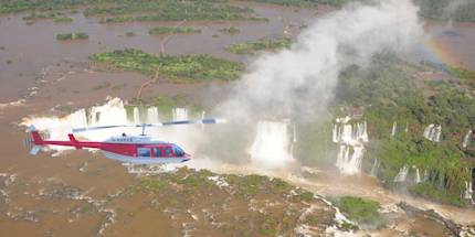 Brazil Waterfalls Helicopter Flight Brazil Waterfalls Helicopter Flight