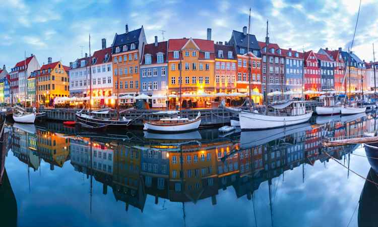Arrive in Copenhagen