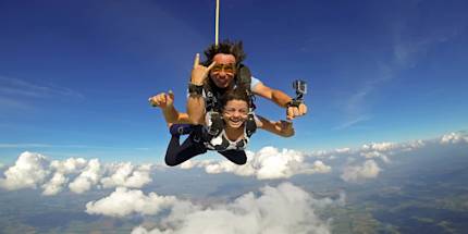 Sky-diving Sky-diving