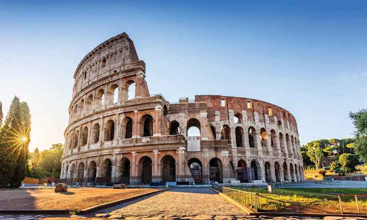 End of tour in Rome