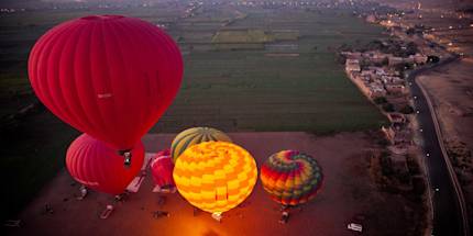 Hot Air Balloon Ride Over the West Bank of Luxor Hot Air Balloon Ride Over the West Bank of Luxor