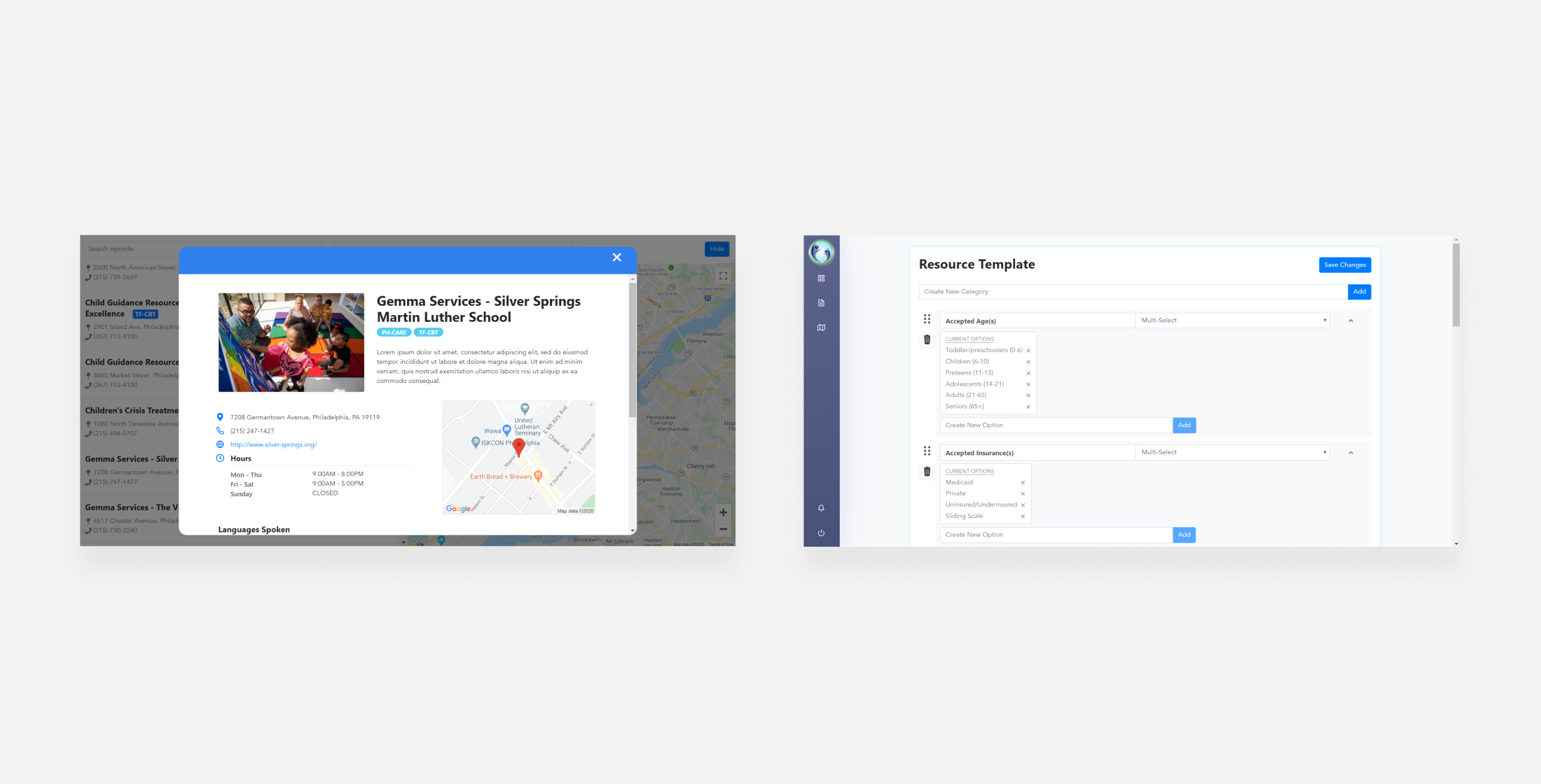 Mapscout Admin Customization