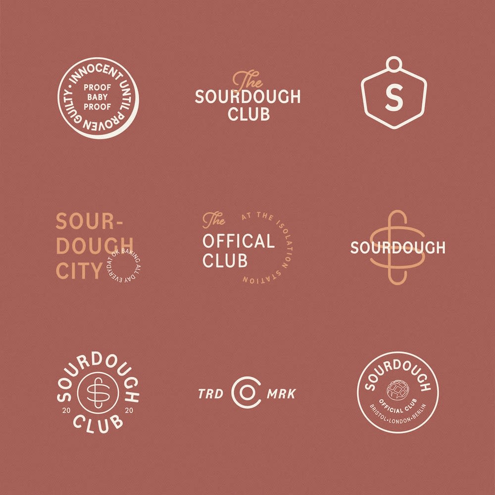 Sourdough Club Crests